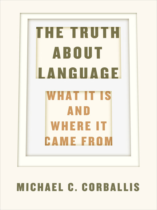 Cover image for The Truth about Language